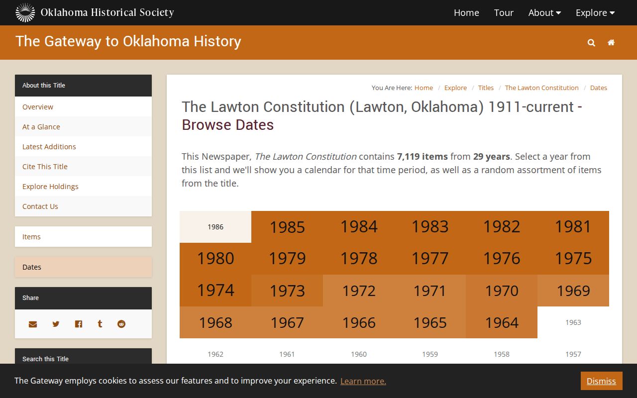 Lawton city directory companion research in the digitized Lawton Constitution archive